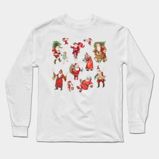 Santa Claus Funny Collection Long Sleeve T-Shirt